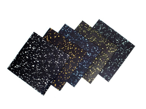 Ground rubber pad