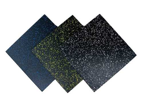 Ground rubber pad